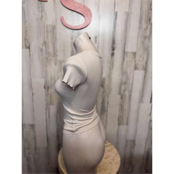 THE OG TEE COLLECTION shrunken white top size XS - Picture 5 of 7